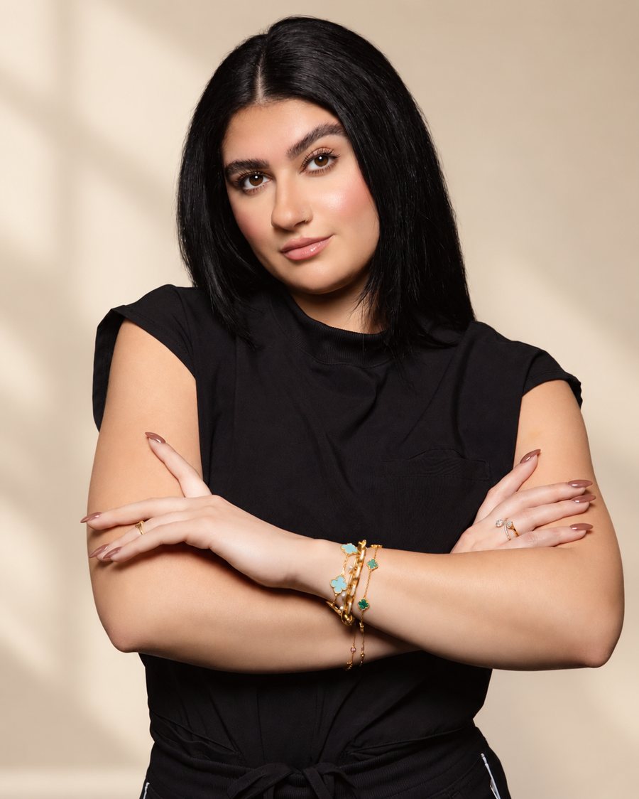 Hamsa, licensed esthetician and founder of PeauByHamsa